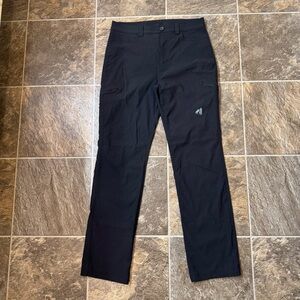 Eddie Bauer First Ascent Guide Pro Pants Womens 10 Black Hiking Climb